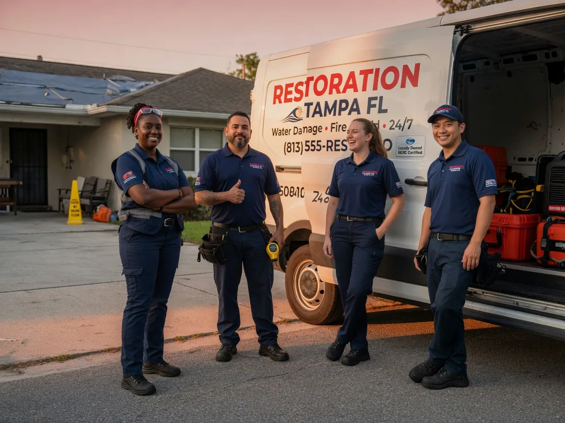 Water Damage Restoration company in Harrogate, TN